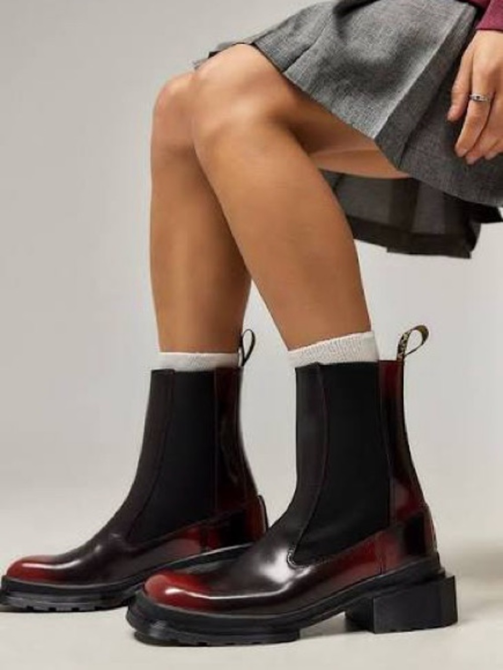 Dr. Martens Maybole Square Toe Chelsea Boots
